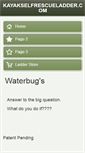 Mobile Screenshot of kayakselfrescueladder.com